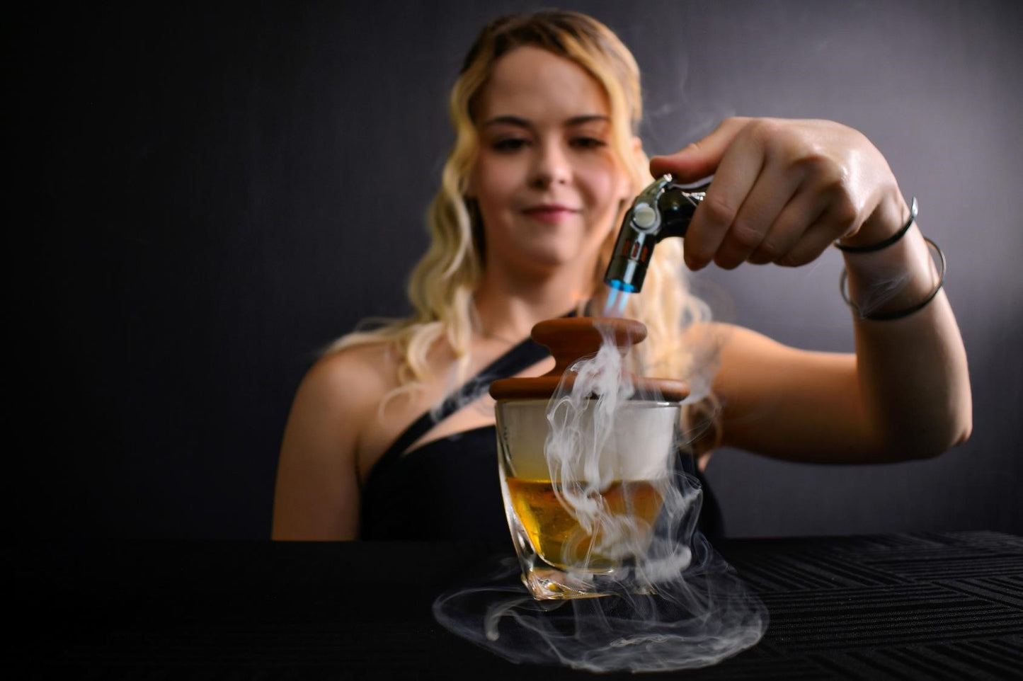 old fashioned cocktail smoker kit with torch (Butane Sold Separately)